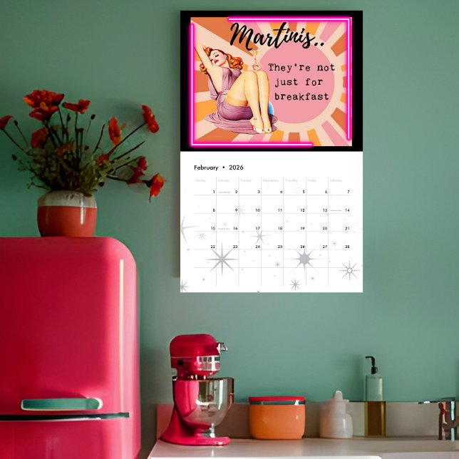 Funny Calendar For Her Gift Best Friend PinUp Girl Kalender (Von Creator hochgeladen)