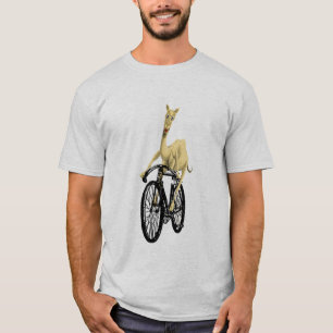 Funny Camel fährt ein dunkles Fahrrad, für Wüst T-Shirt