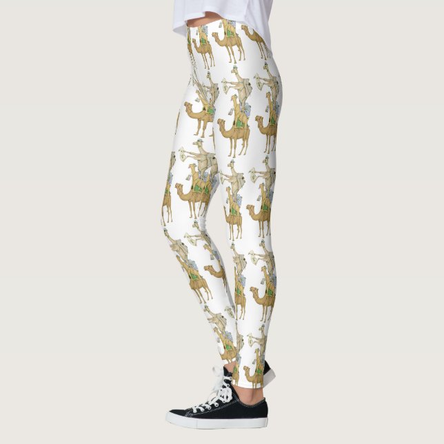 Funny Camel Trek Safari Leggings (Links)
