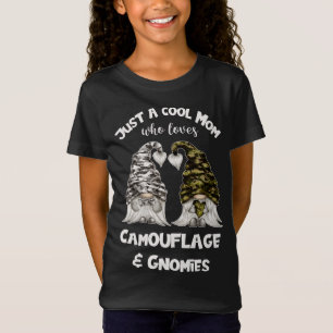Funny Camouflage Gnomes für Coole Mama - Niedlich T-Shirt