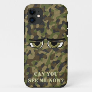 Funny Camouflaged Eyes, Militär, Jäger, Armee Case-Mate iPhone Hülle