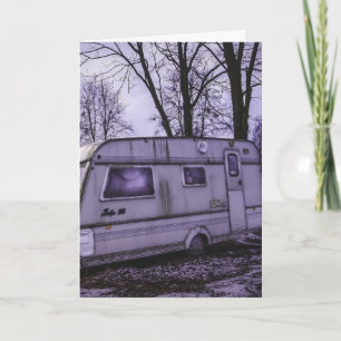 FUNNY CAMPER 'HELLO' GREETING CARDS KARTE