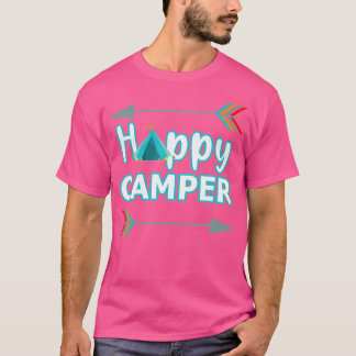 Funny Camping Camper Wandern im Val Piora T-Shirt