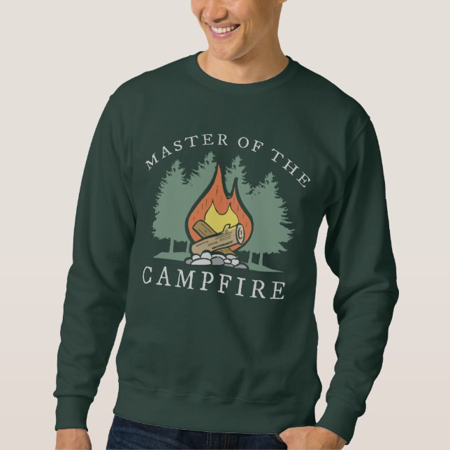 Funny Camping Gift Sweatshirt (Vorderseite)