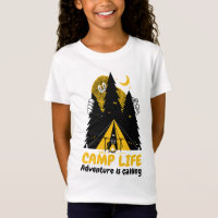 Funny Camping Monster - Camp Life Adventure