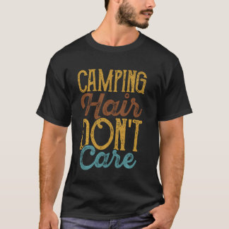 Funny Camping Outdoor Retro Vintager Sonnenunterga T-Shirt