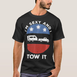 Funny Camping RV Im Sey und ich zog es T-Shirt