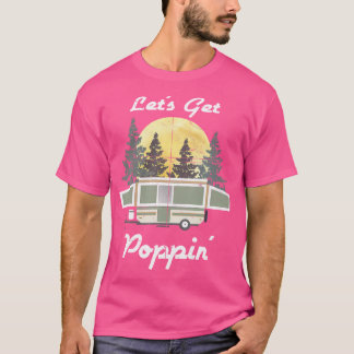 Funny Camping Rv Popup-Camper Zelt Trailer Outdo T-Shirt