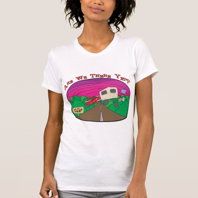 Funny Camping T-Shirt (Vorderseite)