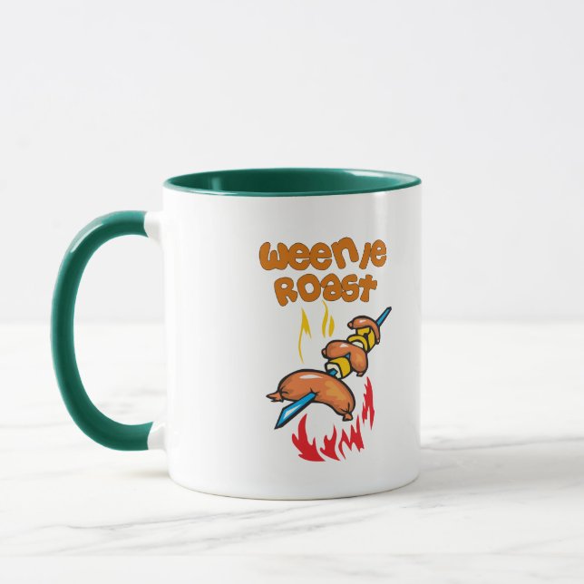 Funny Camping Tasse (Links)