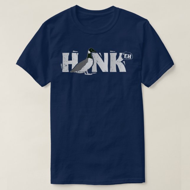 Funny Canadian Gänse Honk North Bird Jagd T-Shirt (Design vorne)
