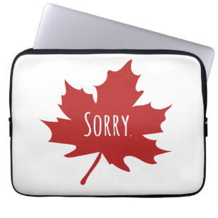 Funny Canadian Laptopschutzhülle
