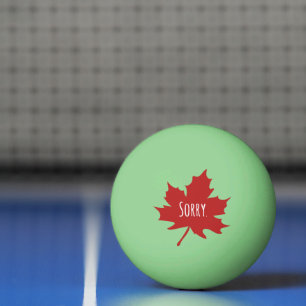 Funny Canadian Tischtennisball
