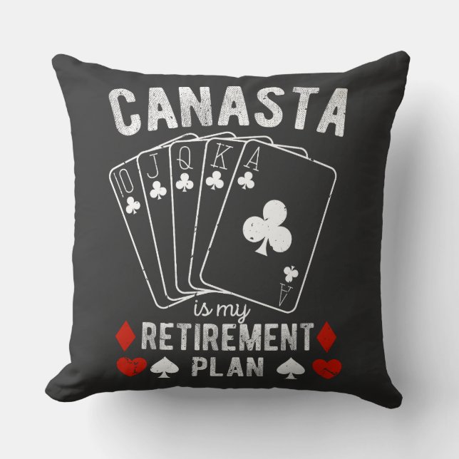 Funny Canasta Kissen (Vorderseite)