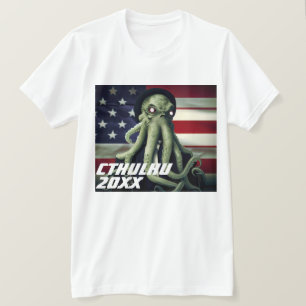 Funny Candidate "Cthulhu 20XX" T-Shirt