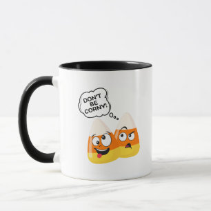 Funny Candy Corn Niedlich Halloween Joke Tasse
