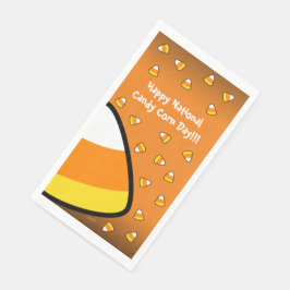 Funny Candy Corn Serviette