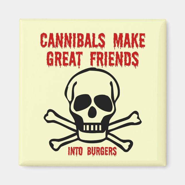 Funny Cannibals Magnet (Vorne)
