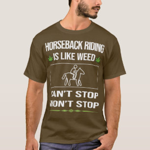 Funny Cant Stopp Reiten T-Shirt