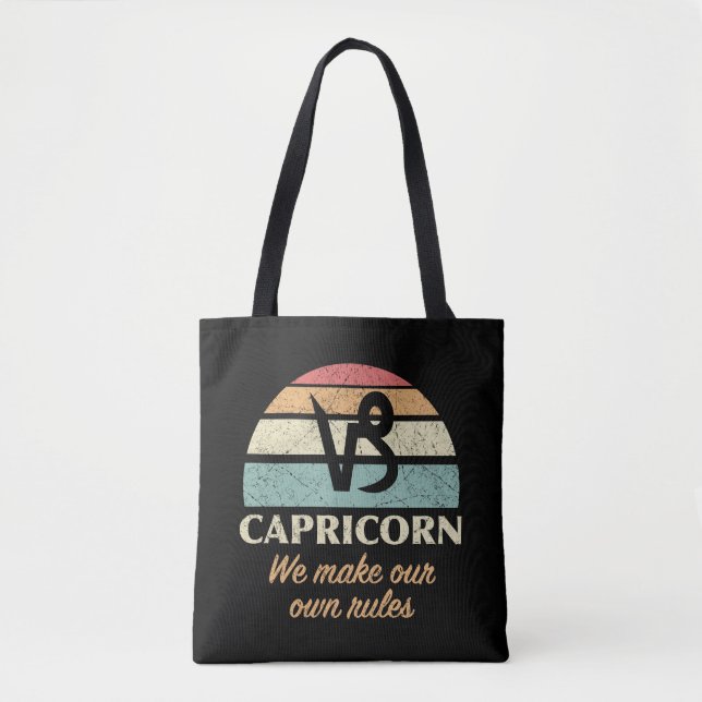 Funny Capricorn Zodiac Regeln (Vorderseite)