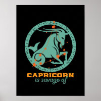 Funny Capricorn Zodiac Star Astrologie Geburtstag