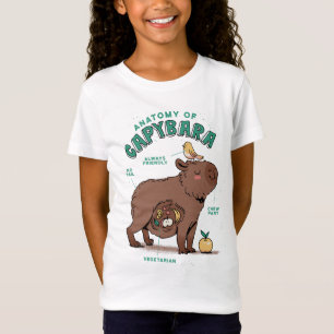 Funny Capybara Anatomie T-Shirt