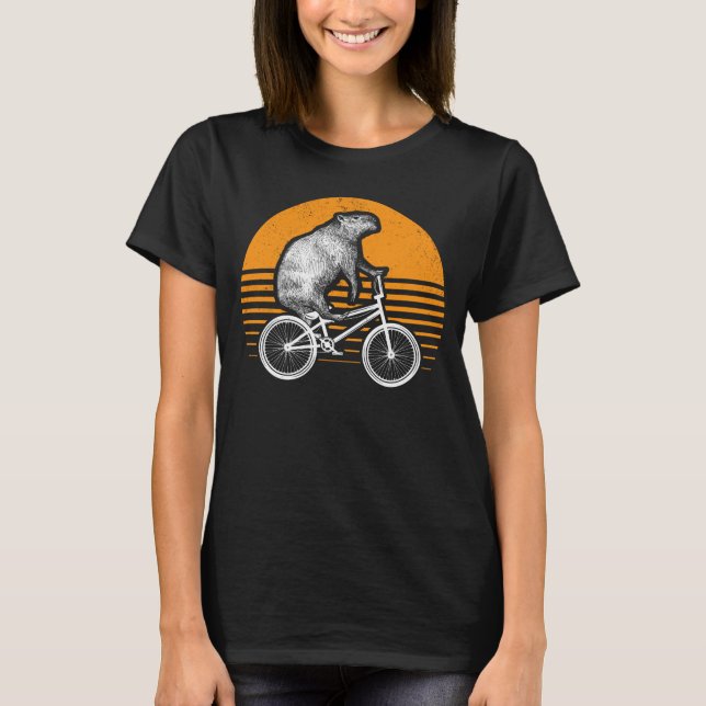 Funny Capybara Ristorante da Valentino T-Shirt (Vorderseite)