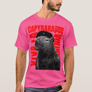 Funny Capybara Viva La Capybara Liebe Capybara Cut T-Shirt