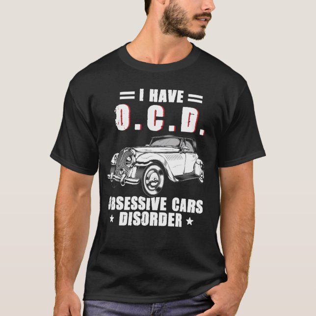 Funny Car Lover Geschenk T-Shirt (Vorderseite)