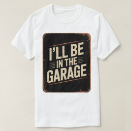 Funny Car Mechanic Vater - Ich bin in der Garage T-Shirt