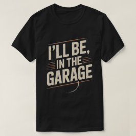 Funny Car Mechanic Vater - Ich bin in der Garage T-Shirt
