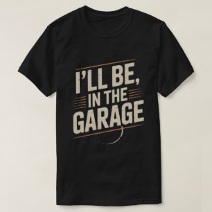 Funny Car Mechanic Vater - Ich bin in der Garage T-Shirt