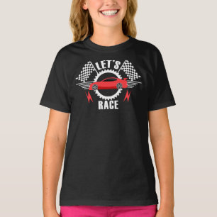 Funny Car Zitat für Autoliebhaber Lasse Race Car E T-Shirt