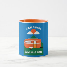 Funny Caravan Accessoires Camping Caravaner Tasse