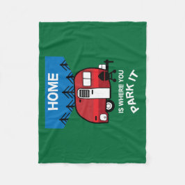 Funny Caravan Geschenke | Bester Caravanning | Woh Fleecedecke