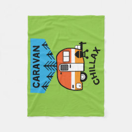 Funny Caravan Geschenke | Bester Caravanning | Woh Fleecedecke