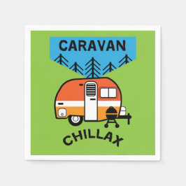 Funny Caravan Geschenke | Bester Caravanning | Woh Serviette