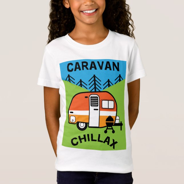 Funny Caravan Geschenke | Bester Caravanning | Woh T-Shirt (Vorderseite)