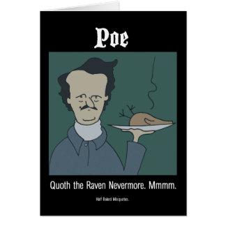 Funny Card - Edgar Allan Poe