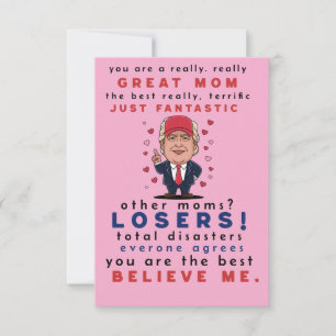 Funny Card für die Mama von Tochter, Sohn, Kinder.