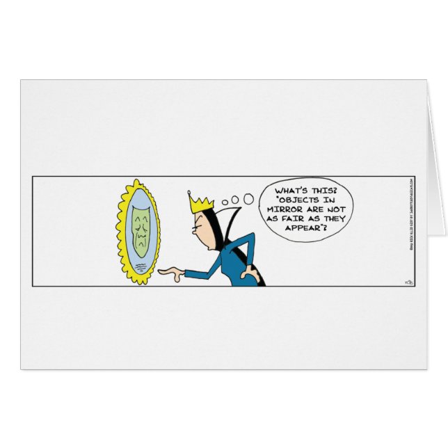Funny Card - Magic Mirror (Vorderseite (Horizontal))