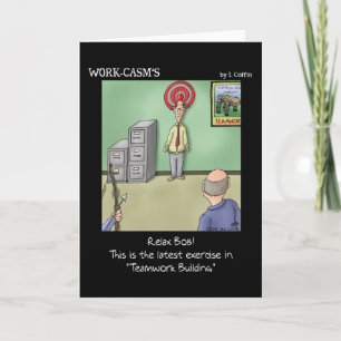 Funny Card: Teamwork Karte