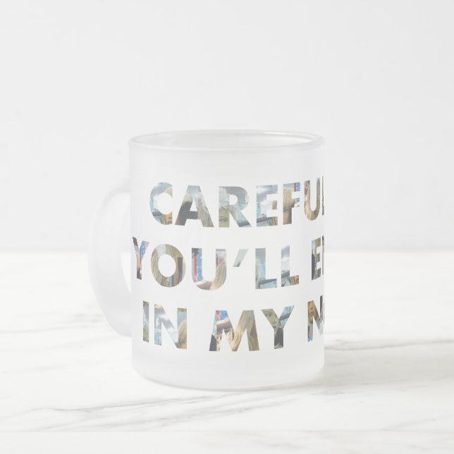 Funny Careful, oder am Ende in meinem Roman (mit G Mattglastasse (Vorderseite Links)