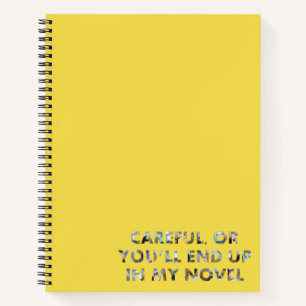 Funny Careful, oder in meinem Roman (mit/ohne Gesi Notizbuch