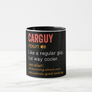 Funny Carguy Definition Tasse