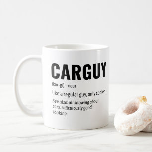 Funny Carguy Wörterbuch Kaffeetasse