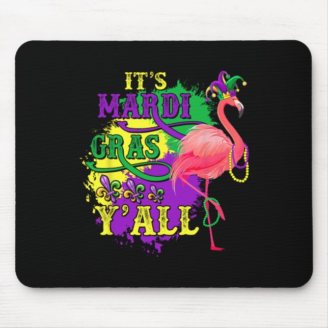 Funny Carnival Party Ein perfektes Wochenende in B Mousepad (Vorne)