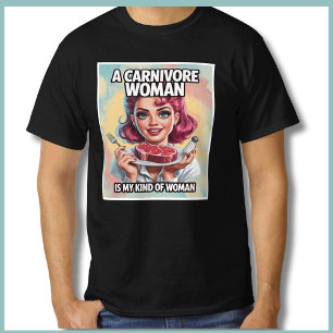 Funny Carnivore Ketovore Keto Diät T-Shirt