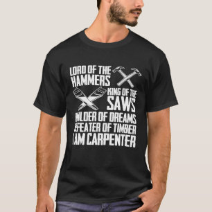 Funny Carpenter I Am Carpenter - Weihnachtsgeschen T-Shirt