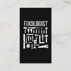 Funny Carpenter Woodworking Spaß Handwerker Visitenkarte